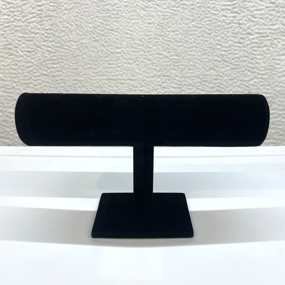 Darice Jewelry Bracelet Stand Black Velvet Organizer Storage Display Holder Rack